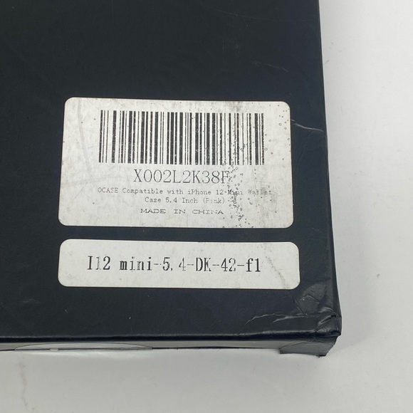 OCASE PINK FLIP WALLET PHONE CASE FOR IPHONE 12 MINI NEW IN THE BOX - Picture 6 of 9